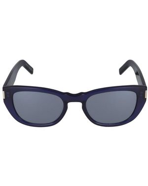 Saint Laurent Sonnenbrille SL 601 006 Blaues Blau Silber /20/145