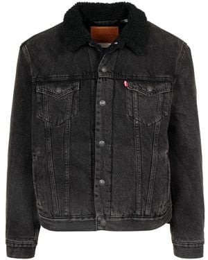 Levi's Mäntel Schwarz