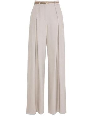 Max Mara Aere Wide Pants - Natural