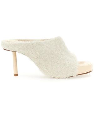 Jacquemus Cloud Mules - White