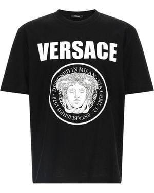Versace 'medusa Rock' T -shirt - Zwart