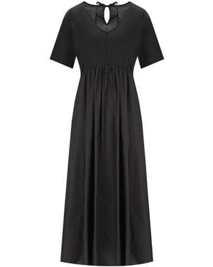 Weekend by Maxmara Bronzo Long Dress - Black