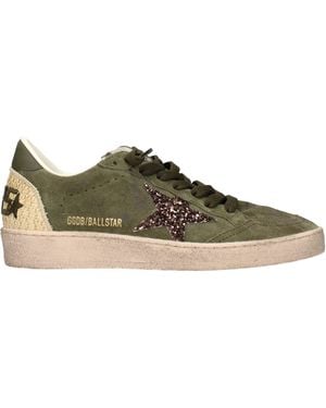Golden Goose Trainers Ball Star" "Camoscio" "Oliva" Trainers Ball Star" - Green