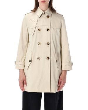 Burberry Elegant Trench Coat For - Natural