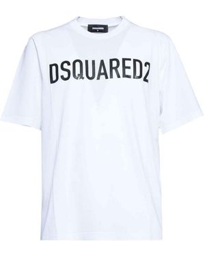 DSquared² T-shirts En Polo's - Wit