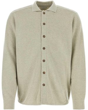 LeKasha Light Cashmere Cardigan - Grey