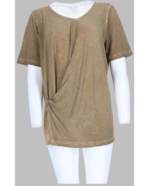 Uma Wang Modal-Blend Stretch Top - Natural