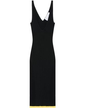 Az Factory By Ester Manas V-neck Short Dress - Black