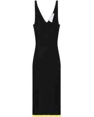 Az Factory By Ester Manas AZ Fabrik von Ester Manas gegen Nacken kurzes Kleid - Schwarz