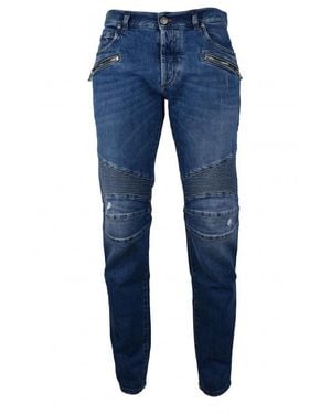 Balmain Slim-Fit Jeans - Blue