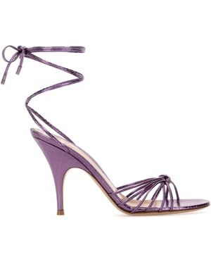 Gianvito Rossi Leather Heels - Pink