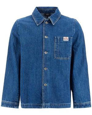 A.P.C. Lauren Ralph Lauren Denim Oversh - Blau