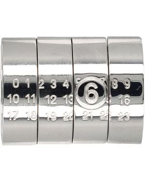 MM6 by Maison Margiela Accessoires Silber - Grau