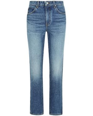 KHAITE 'Viv' Cotton Jeans - Blue