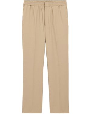Ami Paris Pantalon Taille élastiquée - Neutre