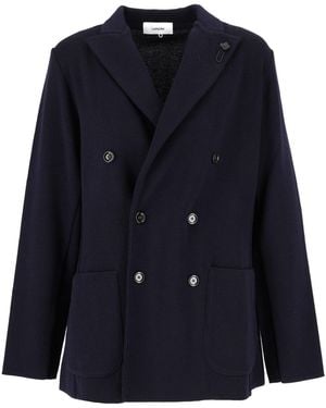 Lardini Giacca Maglia Uomo - Blue