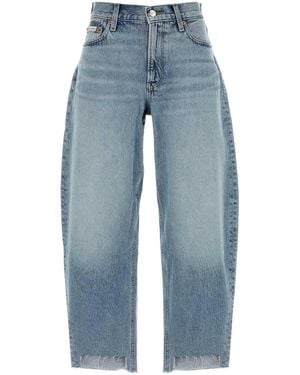 Calvin Klein Denim Wide-Leg Jeans - Blue