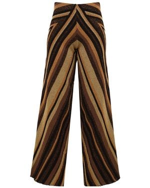 Akep Pantalon multi-couleurs - Marron