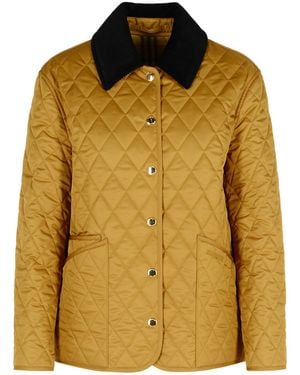 Burberry 'dranelefd' Beige Polyester Jacket - Geel