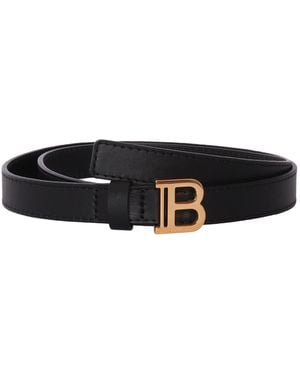 Balmain Der -Gürtel ist der - Schwarz