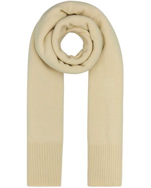 Camilla & Marc Ivory Wool Blend Ash Scarf - Natural