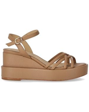 Paloma Barceló Nazaria Wedge Sandal - Brown