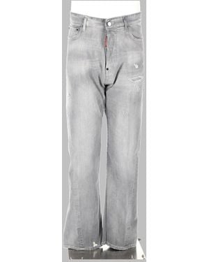 DSquared² Jeans Loose Twist Cotton - Grey
