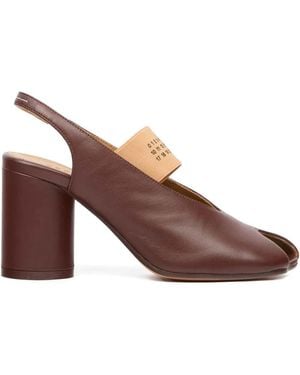 MM6 by Maison Margiela Slingback Sandals - Black