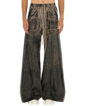 Rick Owens Geth Belas Washed Foil - Black