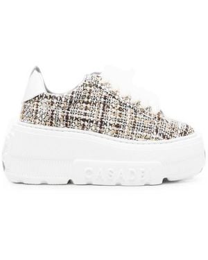 Casadei Nexus Bouclé Sneakers - White