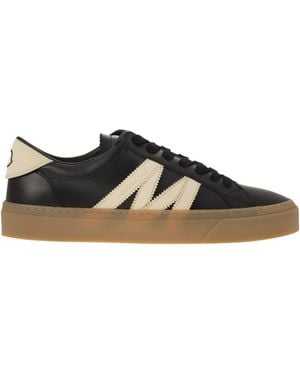 スニーカー MONCLER SAND SUEDE MONACO2 SNEAKERS Moncler Suede Monaco 2 Low Top Sneakers | Saks Fifth Avenue