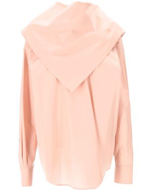 Ami Paris Blouse Bandana Manches Longues - Roze