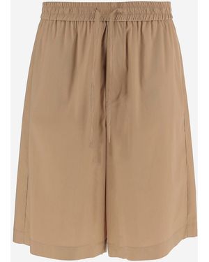 DARKPARK Shorts aus Baumwollmischung - Natur