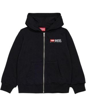 DIESEL Pullover schwarz