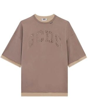 Gcds T-Shirt mit -Logo - Grau