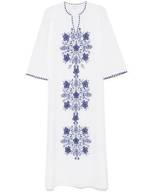 Antik Batik Vahani Long Dre - Weiß