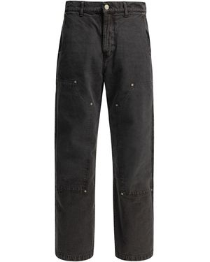 mfpen Vaqueros de pierna recta "Double Knee" de - Gris