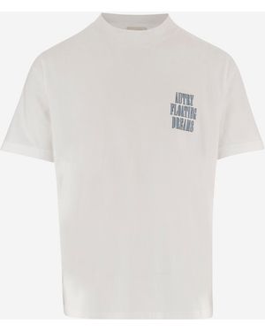 Autry Cotton T Shirt With Logo - White