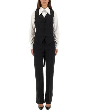 McQueen Vest Corset - Black