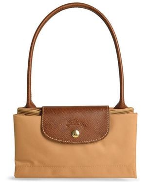 Longchamp 'M Le Pliage Original' Shoulder Bag - White