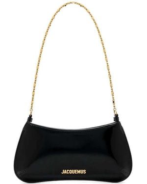 Jacquemus Umhängetasche mit Kette - Weiß