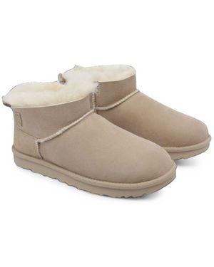UGG Ultra Mini Bailey Bow Stiefel - Natur