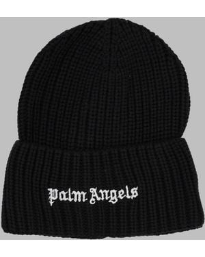 Palm Angels Mini Wool Hat For Boys - Black