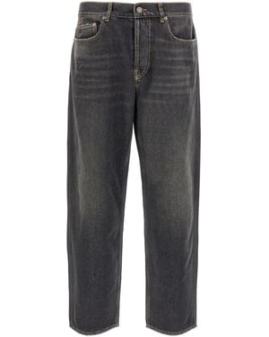 Golden Goose Cory Jeans Nero-Uomo - Grigio