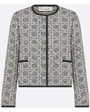 Dior Dior "Macrocannage" Jacket - Grey