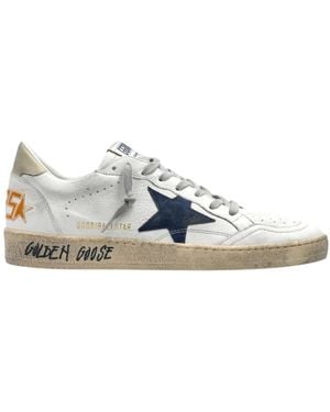 Golden Goose Golden Gänse -Turnschuhe - Weiß