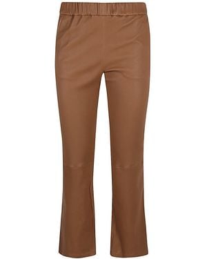 Enes Lederen Broek - Bruin