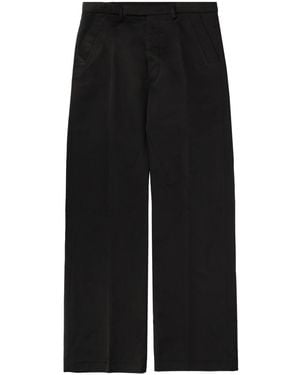 Rick Owens Sleek Trousers For Ss26 - Black