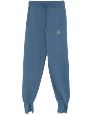 adidas By Stella McCartney Jogginghose Mit Logo-Print - Blau