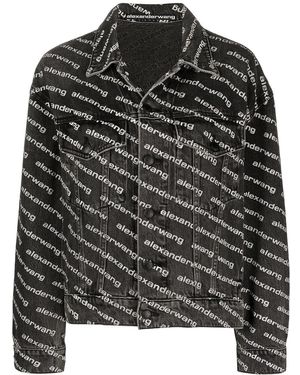 Alexander Wang Falling Back Jacket - Schwarz